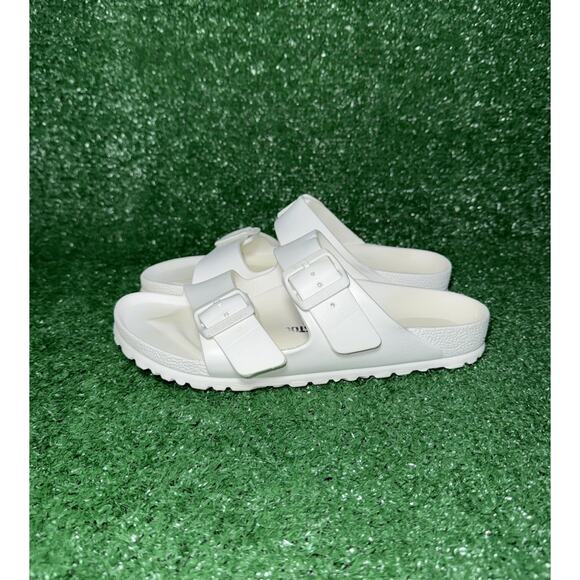 Birkenstock Arizona Eva White Rubber Slide Sandals Women's Size 7 US EU 38 UK 5 - Picture 5 of 10
